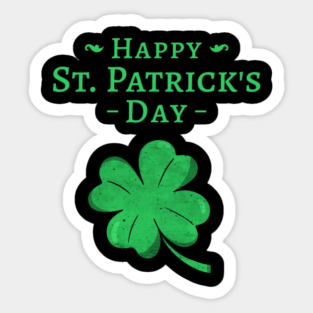 Happy St. Patrick's Day Sticker by CANVAZSHOP